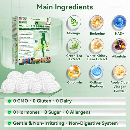 🎉New Year Special Offers 👨‍🔬 𝑳𝒖𝒙𝒂𝒓𝒊𝒔𝒆® 𝑴𝒐𝒓𝒊𝒏𝒈𝒂 & 𝑩𝒆𝒓𝒃𝒆𝒓𝒊𝒏𝒆 10-𝑰𝑵-1 𝑨𝒅𝒗𝒂𝒏𝒄𝒆𝒅 𝑵𝒂𝒏𝒐 𝑴𝒊𝒄𝒓𝒐𝒏𝒆𝒆𝒅𝒍𝒆 𝑷𝒂𝒕𝒄𝒉 🎉